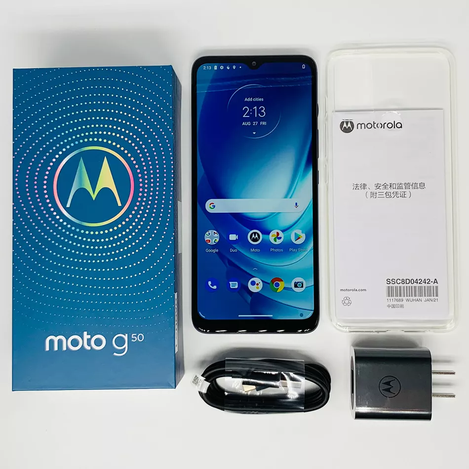 Smartphone Motorola Moto G50 | Snapdragon 480 | 128gb 8gb 5g Tela 6.5\
